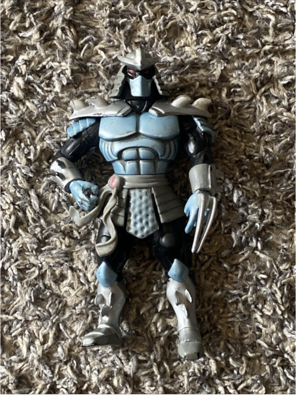 VINTAGE 2002 Playmates TMNT Ninja Turtles 6” Armorized Shredder Action Figure MM